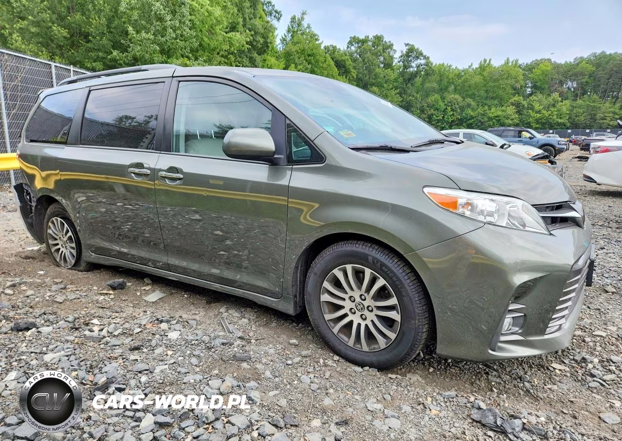 2020 Toyota Sienna Xle 8-Passenger VIN:5TDYZ3DC4LS073680 - 4
