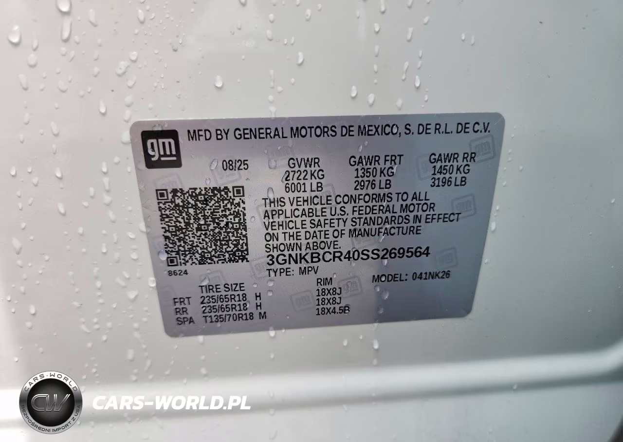 2025 Chevrolet Blazer 2Lt VIN:3GNKBCR40SS269564 - 14