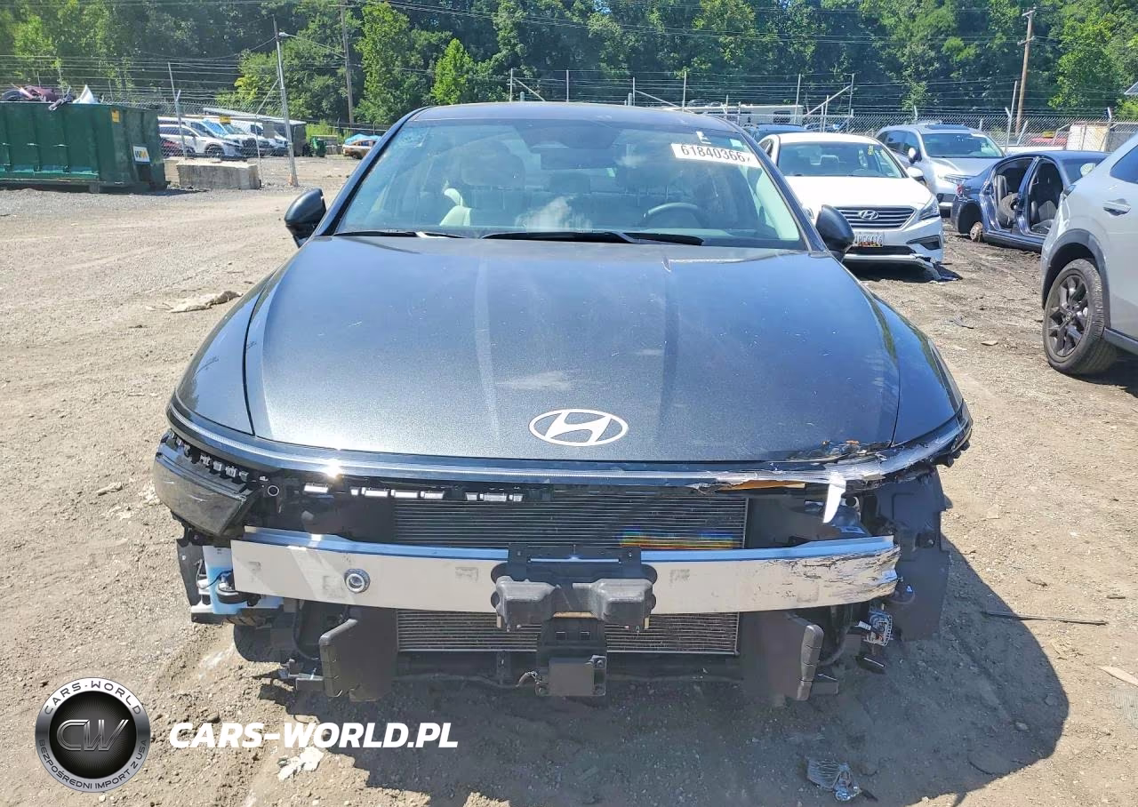 2025 Hyundai Sonata Sel VIN:KMHL64JA4SA470132 - 5