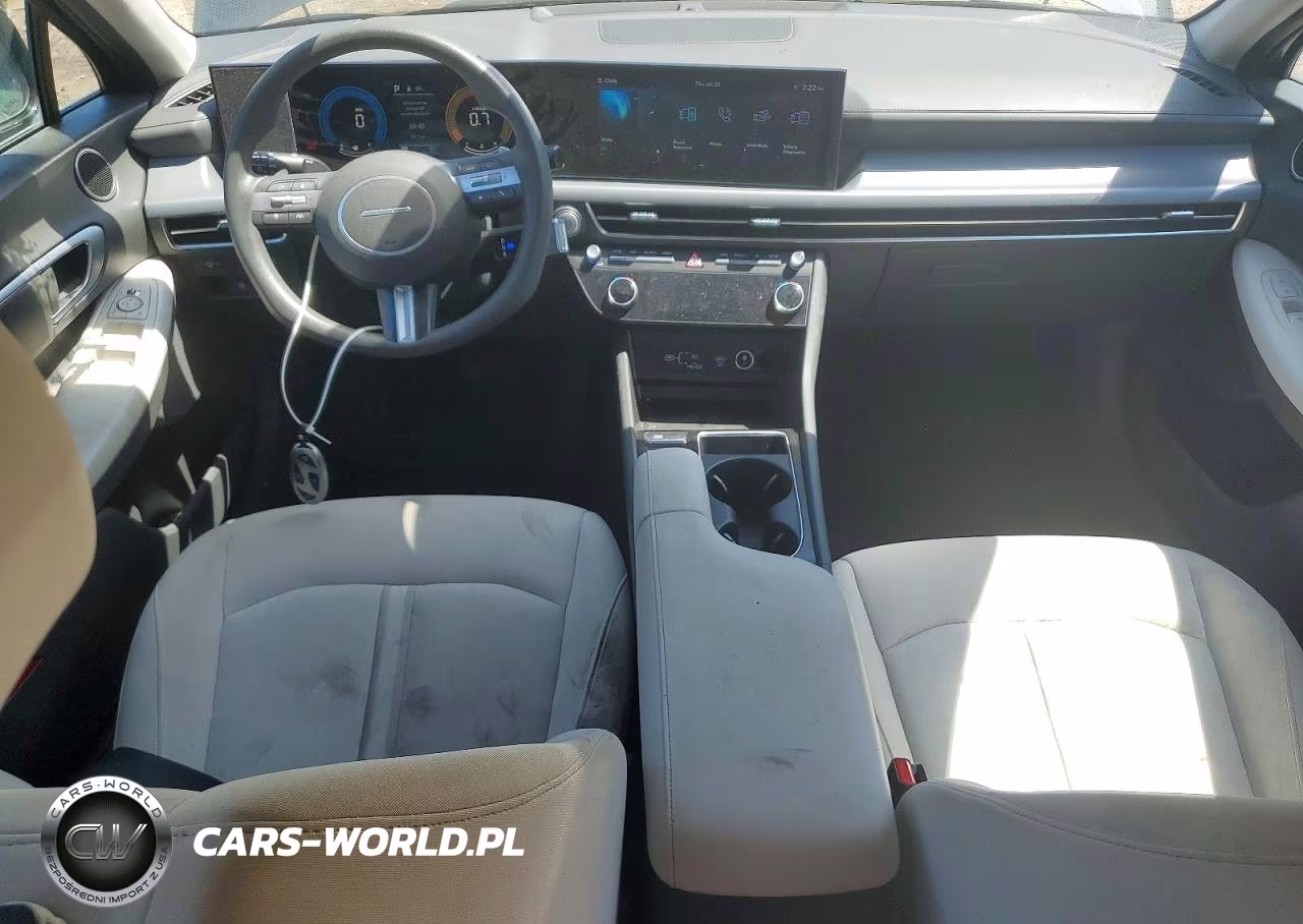 2025 Hyundai Sonata Sel VIN:KMHL64JA4SA470132 - 8