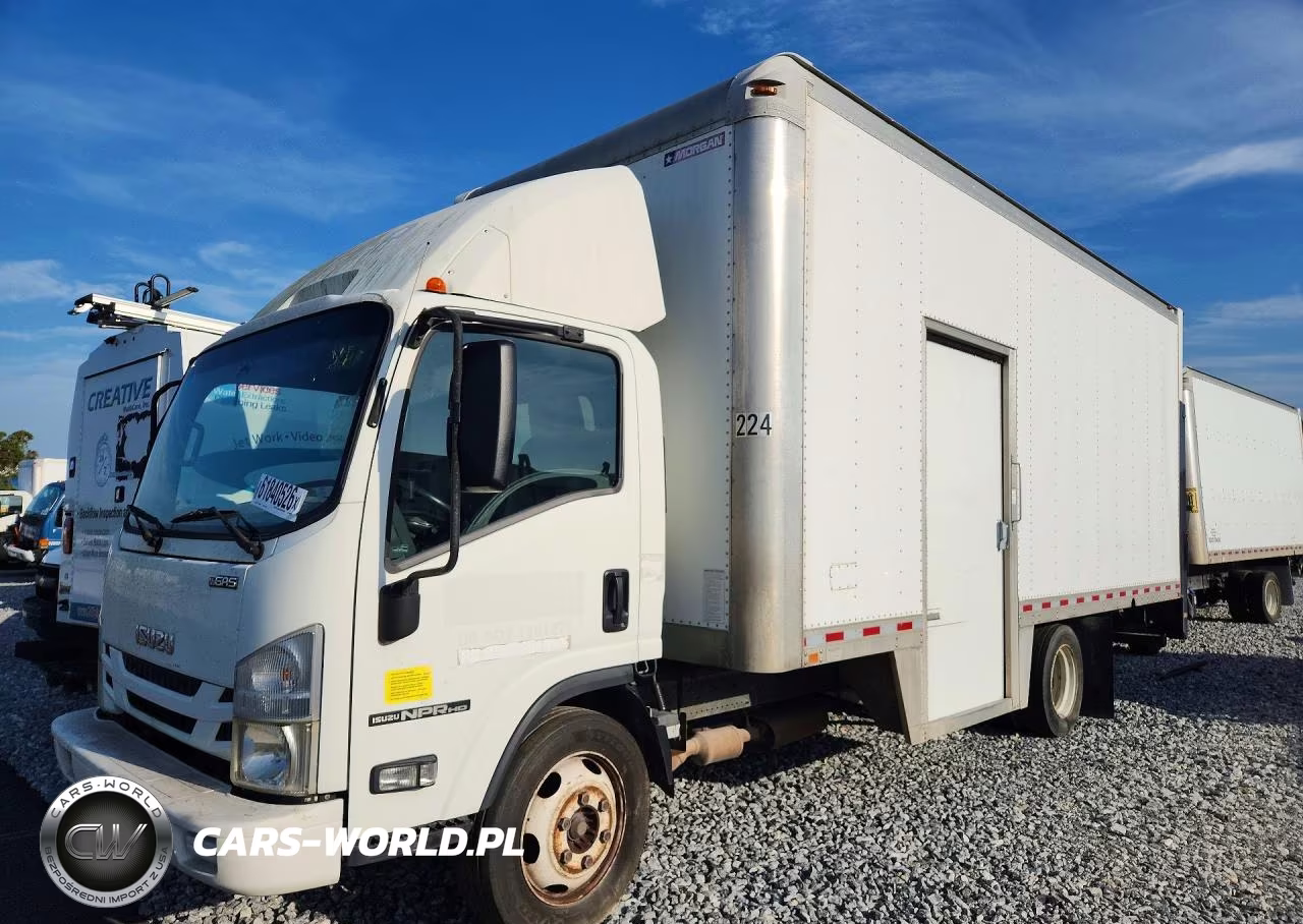 2018 Isuzu Npr Hd Delivery Truck