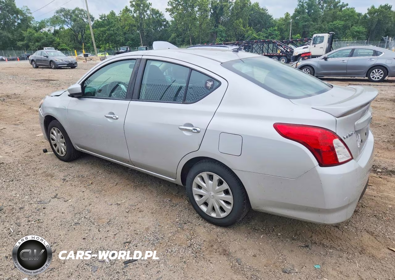 2019 Nissan Versa Sv VIN:3N1CN7AP5KL846247 - 2