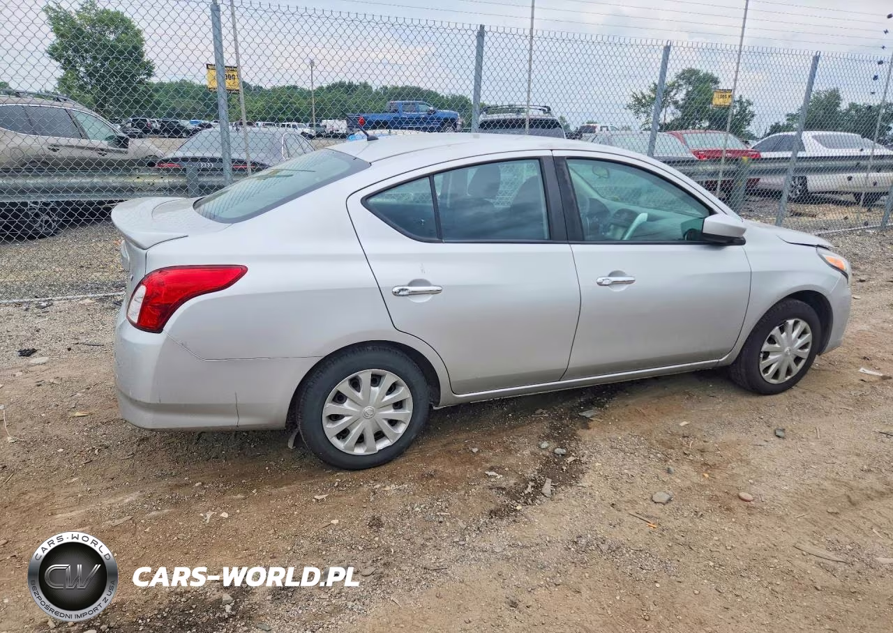 2019 Nissan Versa Sv VIN:3N1CN7AP5KL846247 - 3