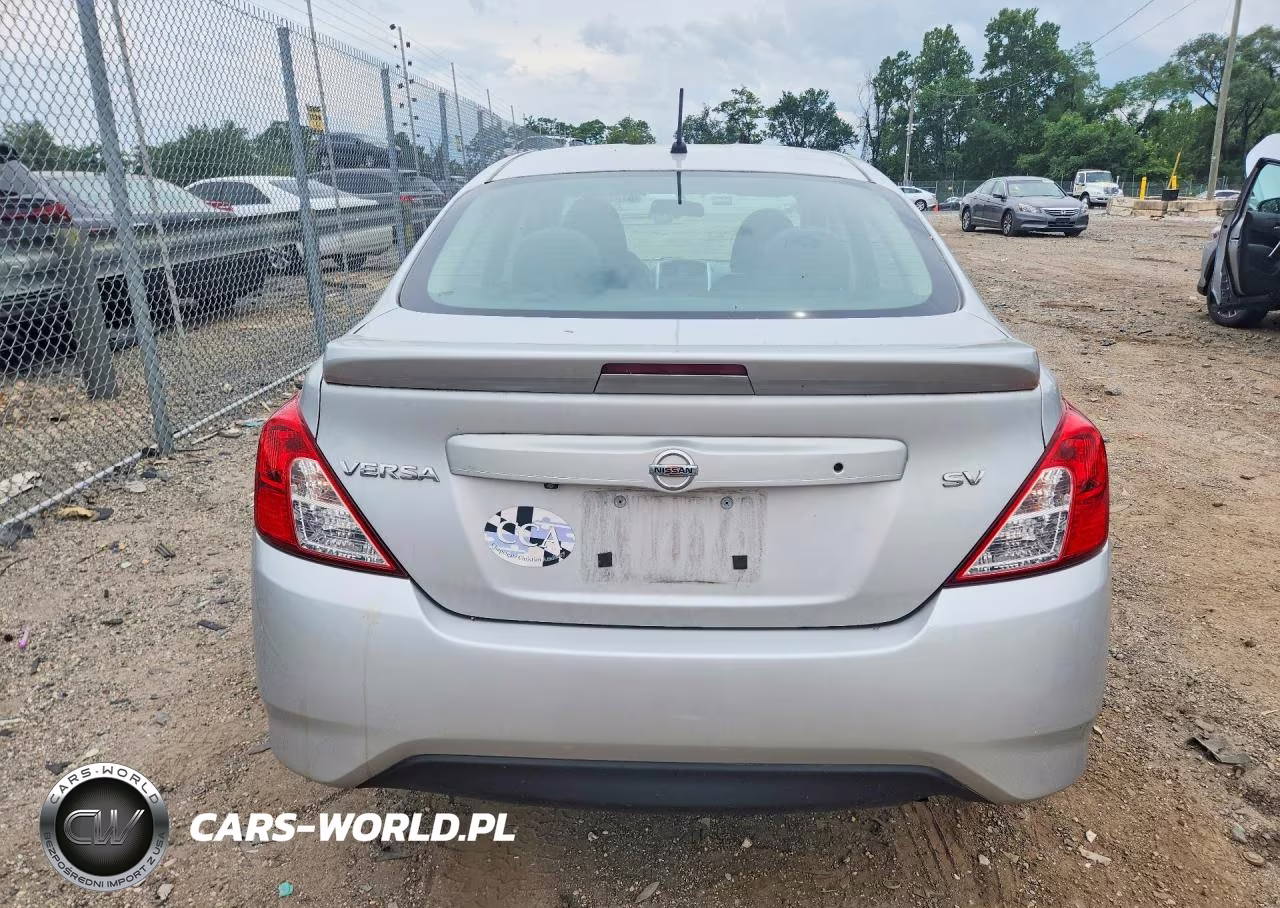 2019 Nissan Versa Sv VIN:3N1CN7AP5KL846247 - 6