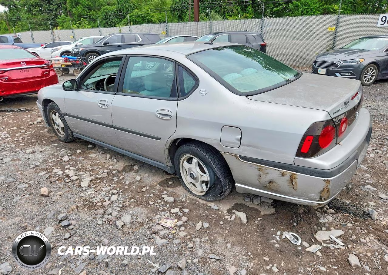 2005 Chevrolet Impala VIN:2G1WF52E159207016 - 2
