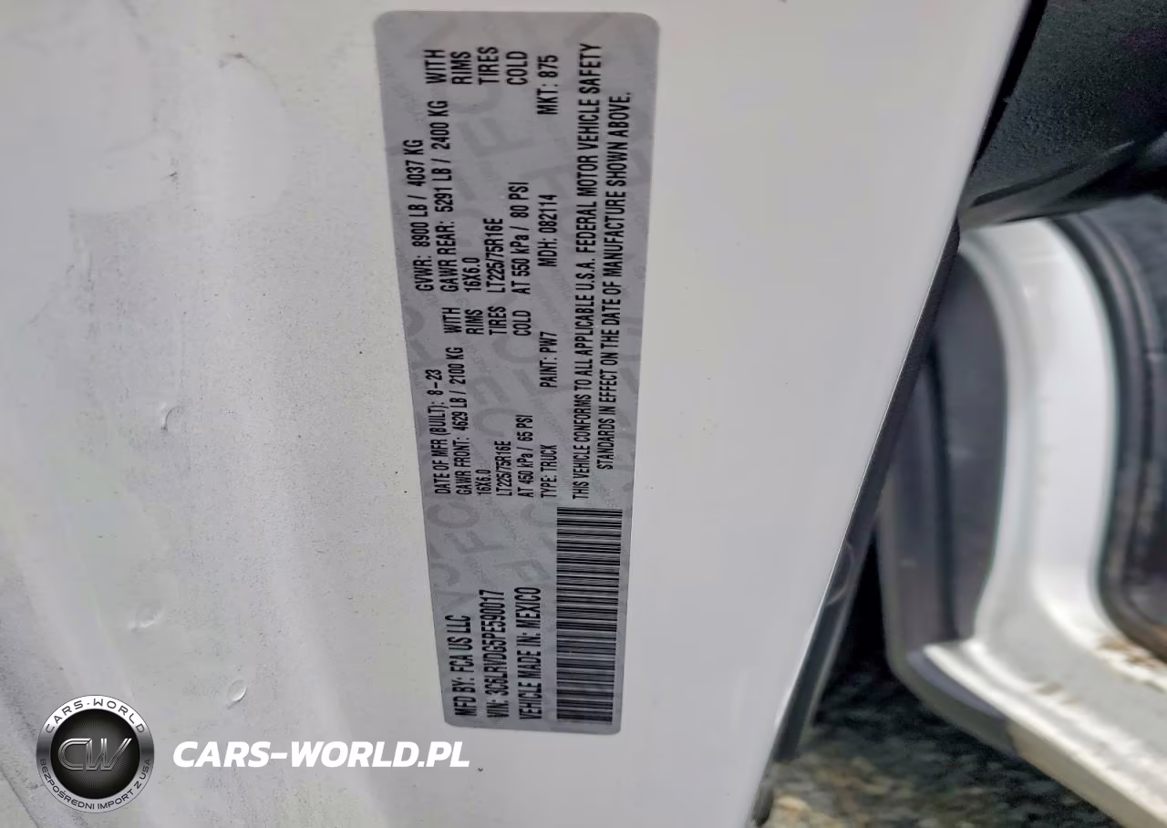 2023 Ram Promaster 2500 2500 High VIN:3C6LRVDG5PE590017 - 13