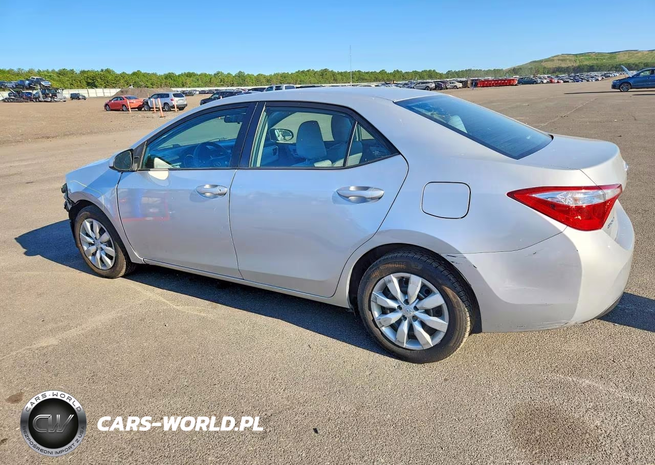 2015 Toyota Corolla Le VIN:2T1BURHE1FC331525 - 2