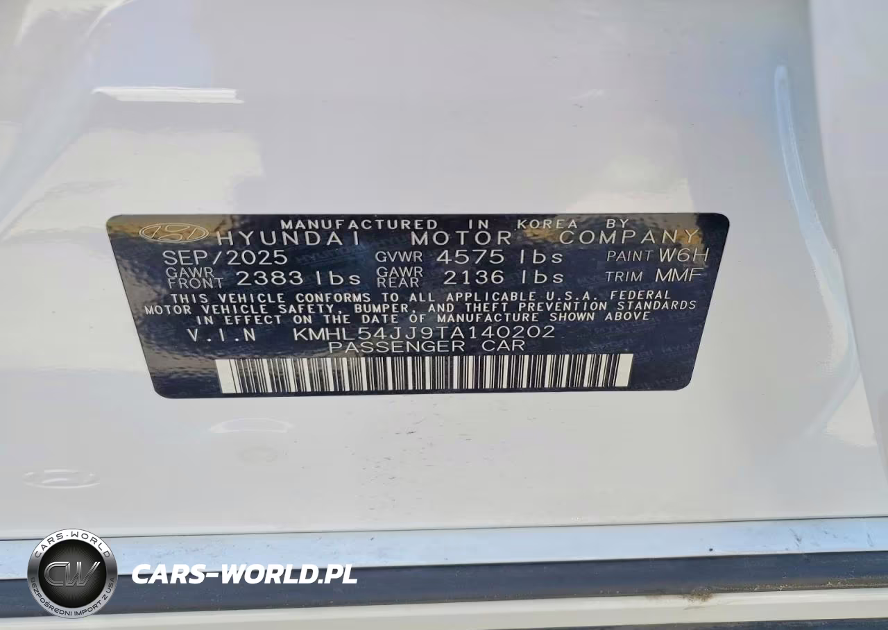 2026 Hyundai Sonata Hybrid Limited VIN:KMHL54JJ9TA140202 - 12