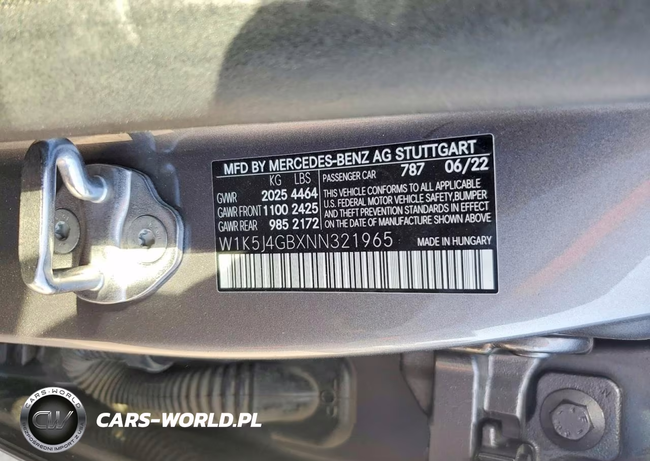 2022 Mercedes-Benz Cla 250 VIN:W1K5J4GBXNN321965 - 12