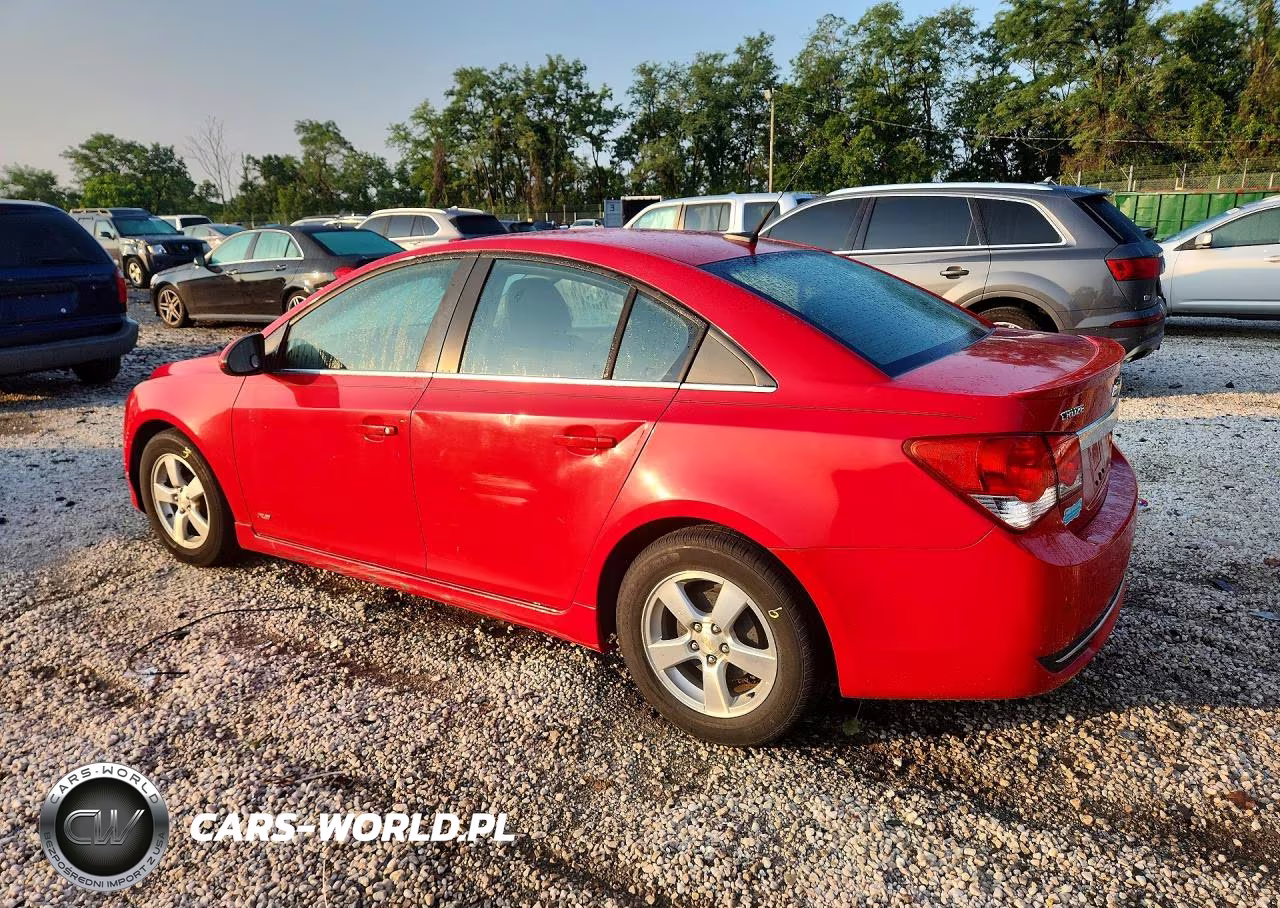 2012 Chevrolet Cruze Lt VIN:1G1PF5SC1C7100629 - 2