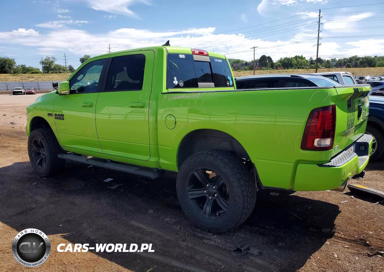 2017 Ram 1500 Sport VIN:1C6RR7MT1HS767292 - 2