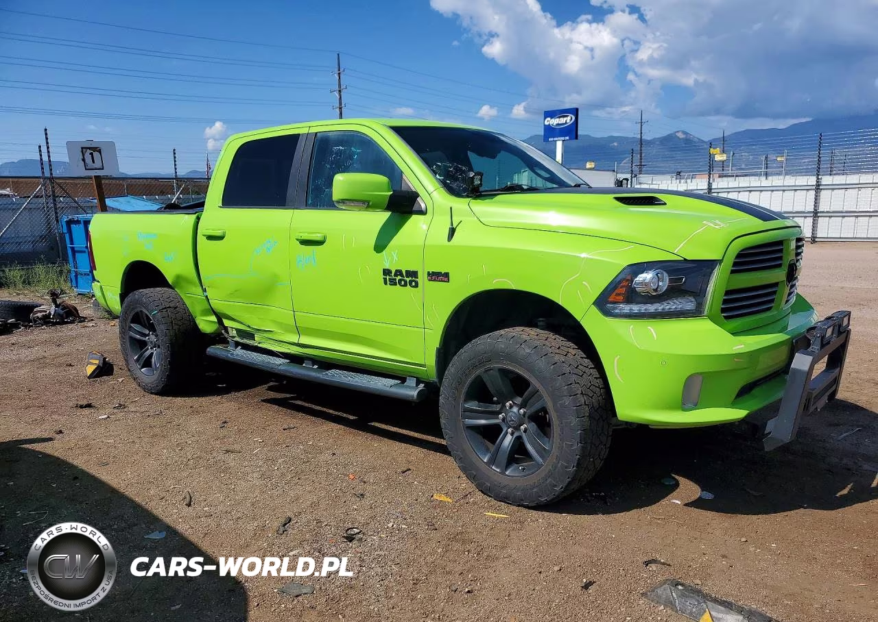 2017 Ram 1500 Sport VIN:1C6RR7MT1HS767292 - 4