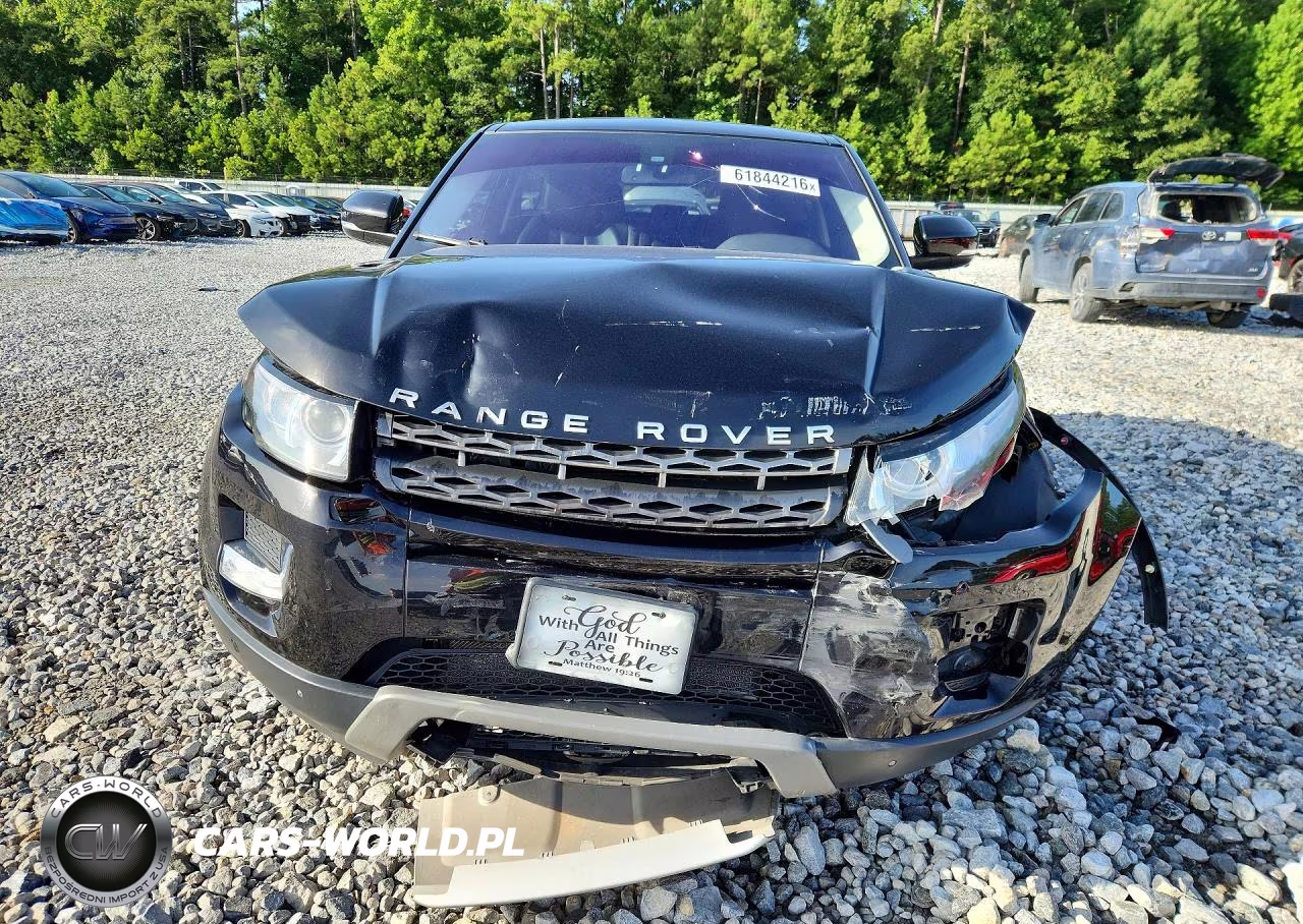 2012 Land Rover Range Rover Evoque Pure Plus VIN:SALVR1BG4CH629612 - 5