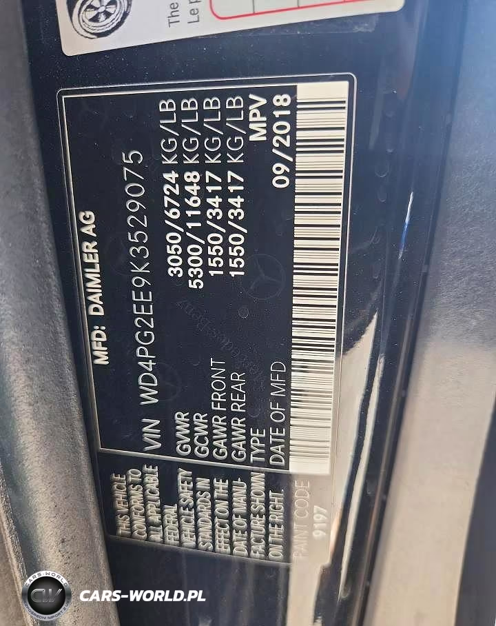 2019 Mercedes-Benz Metris VIN:WD4PG2EE9K3529075 - 10