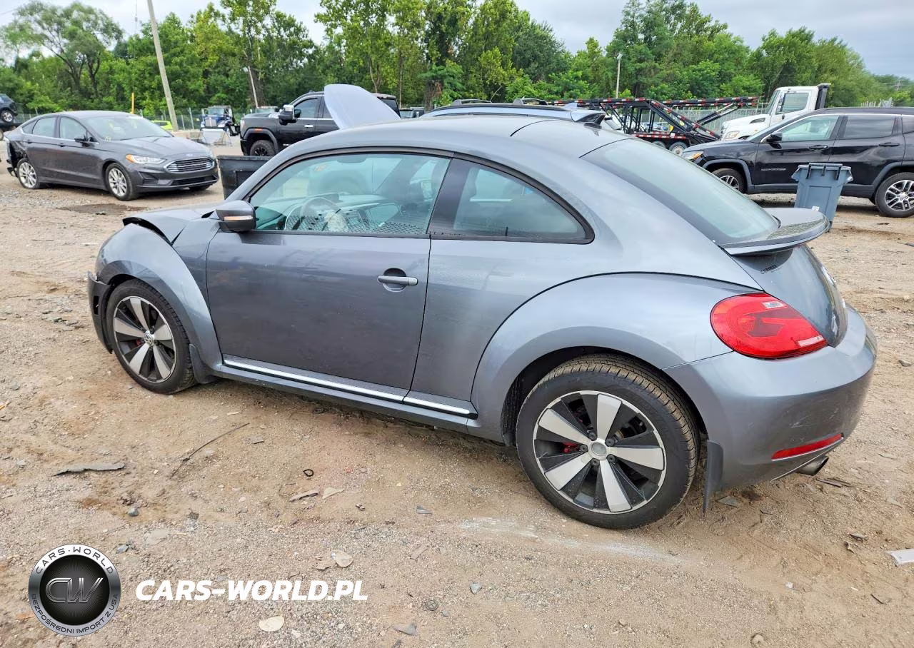 2012 Volkswagen Beetle Turbo VIN:3VW4A7AT5CM647802 - 2