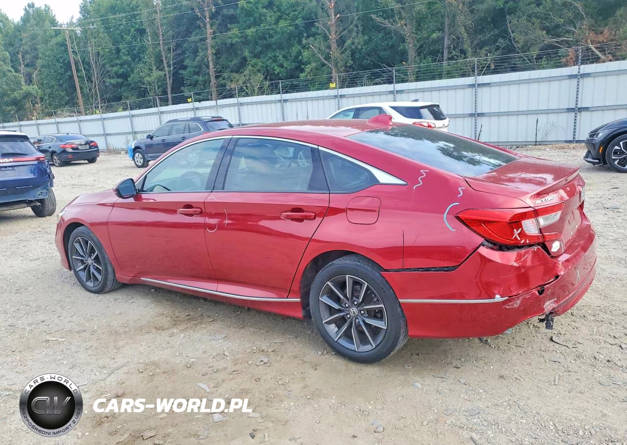 2021 Honda Accord Exl VIN:1HGCV1F58MA048886 - 2