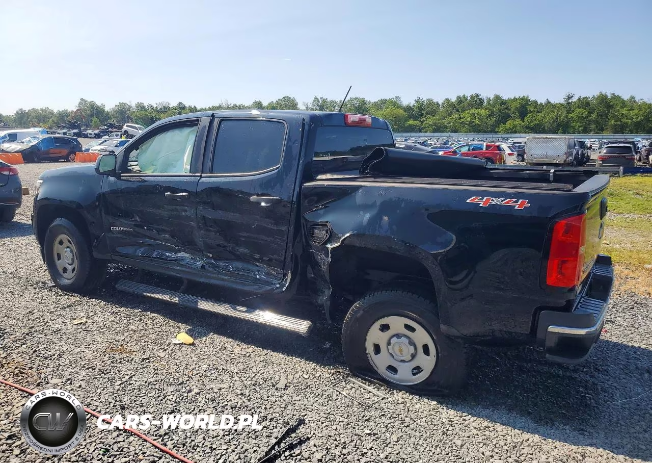 2019 Chevrolet Colorado VIN:1GCGTBEN0K1262779 - 2