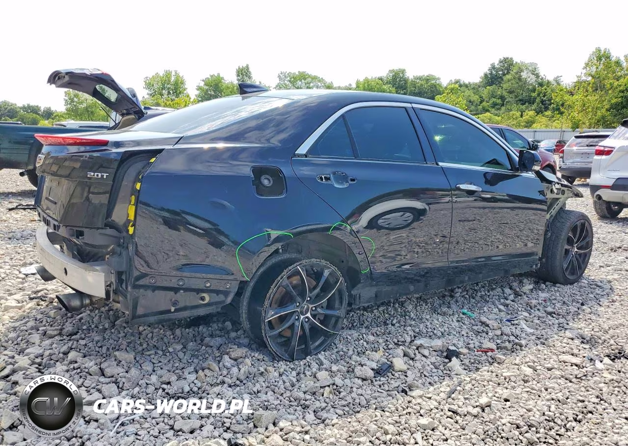 2018 Cadillac Ats Luxury VIN:1G6AF5SX5J0136851 - 3