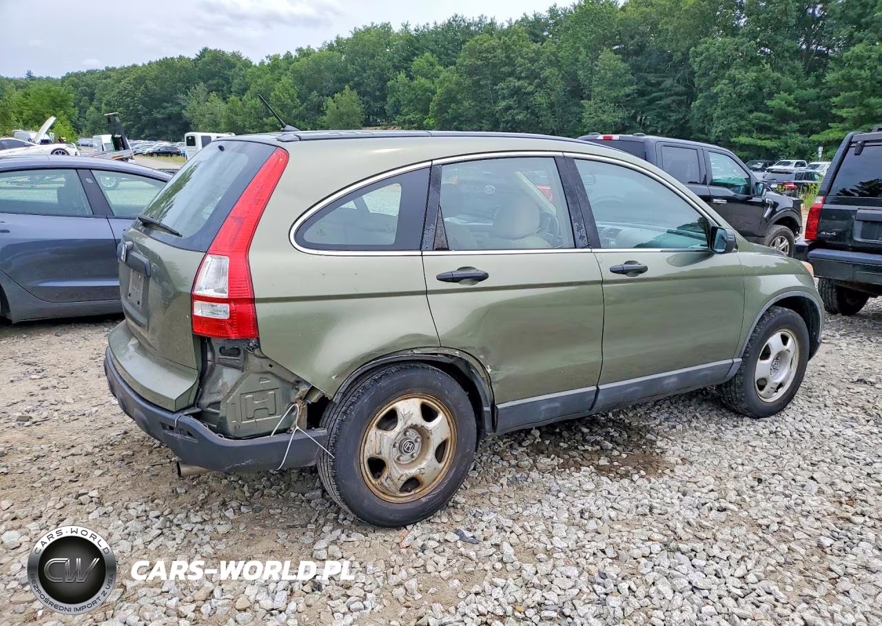 2009 Honda Cr-V Lx VIN:5J6RE48359L053328 - 3