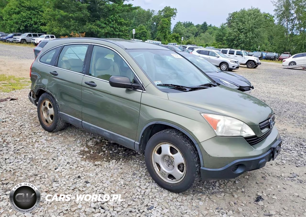 2009 Honda Cr-V Lx VIN:5J6RE48359L053328 - 4