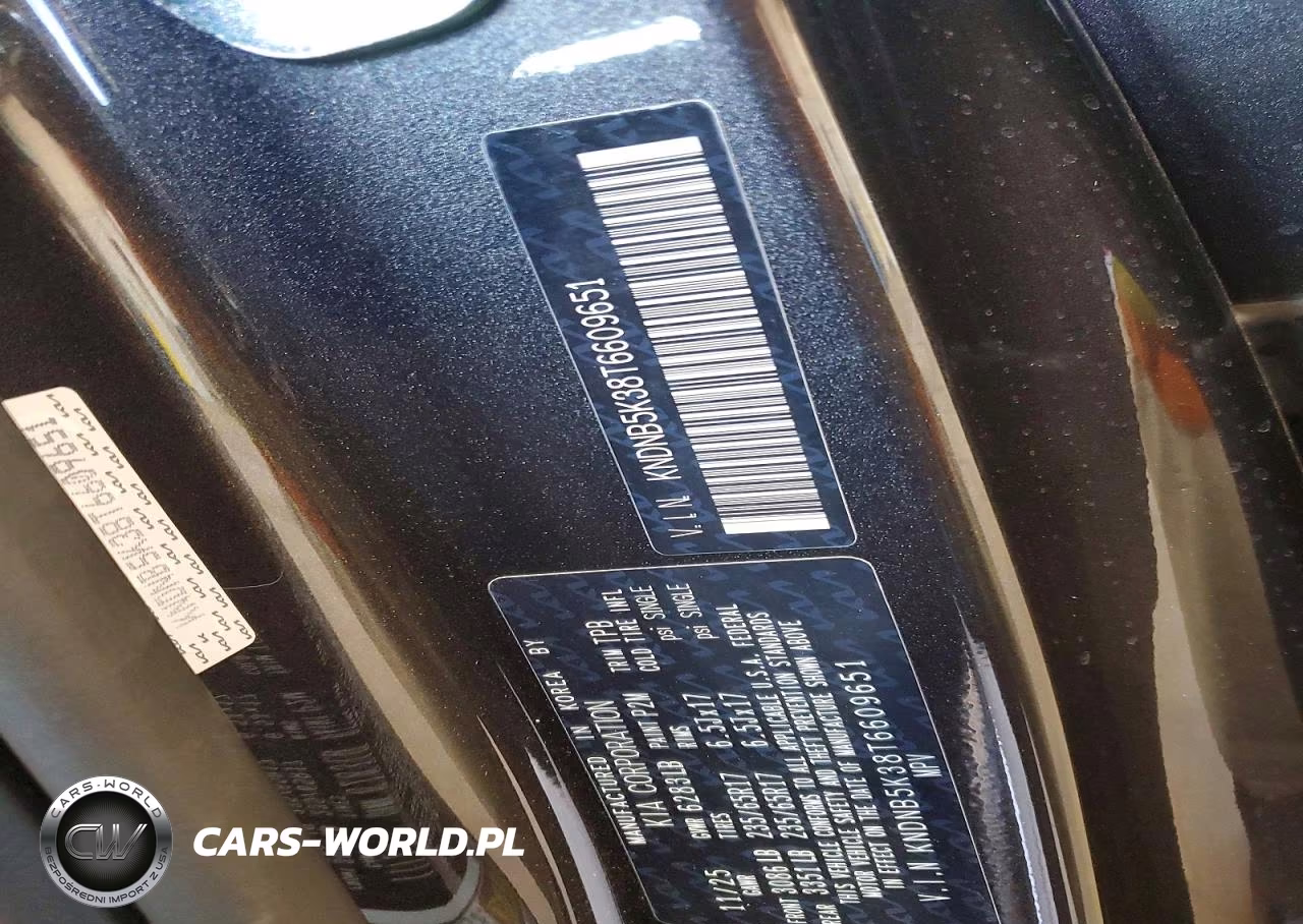 2026 Kia Carnival Lx VIN:KNDNB5K38T6609651 - 13