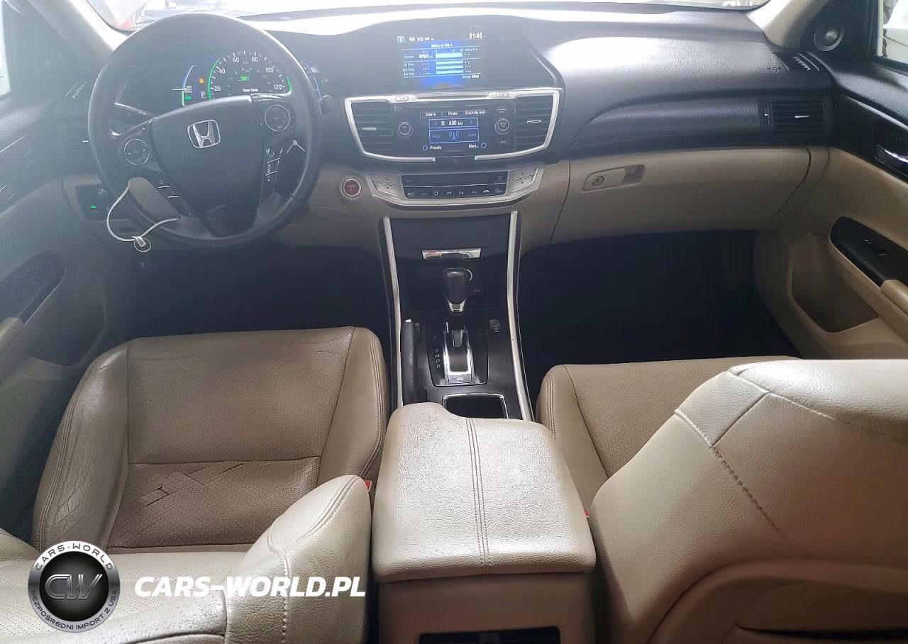 2014 Honda Accord Hybrid Exl VIN:1HGCR6F52EA007317 - 8