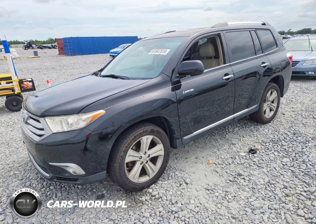 2012 Toyota Highlander Limited – zdjęcie 1 z 12
