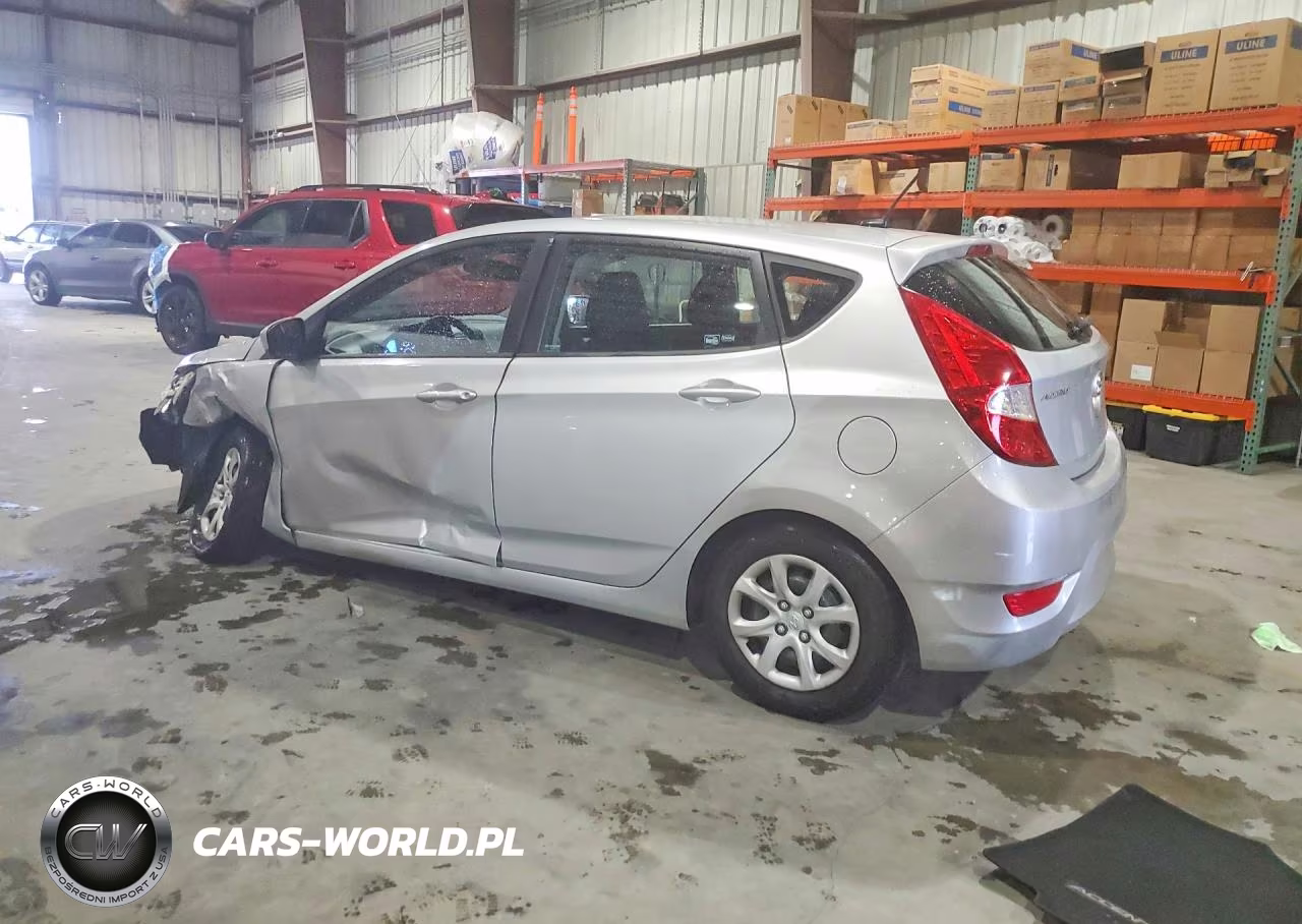 2012 Hyundai Accent Gs VIN:KMHCT5AE5CU005201 - 2