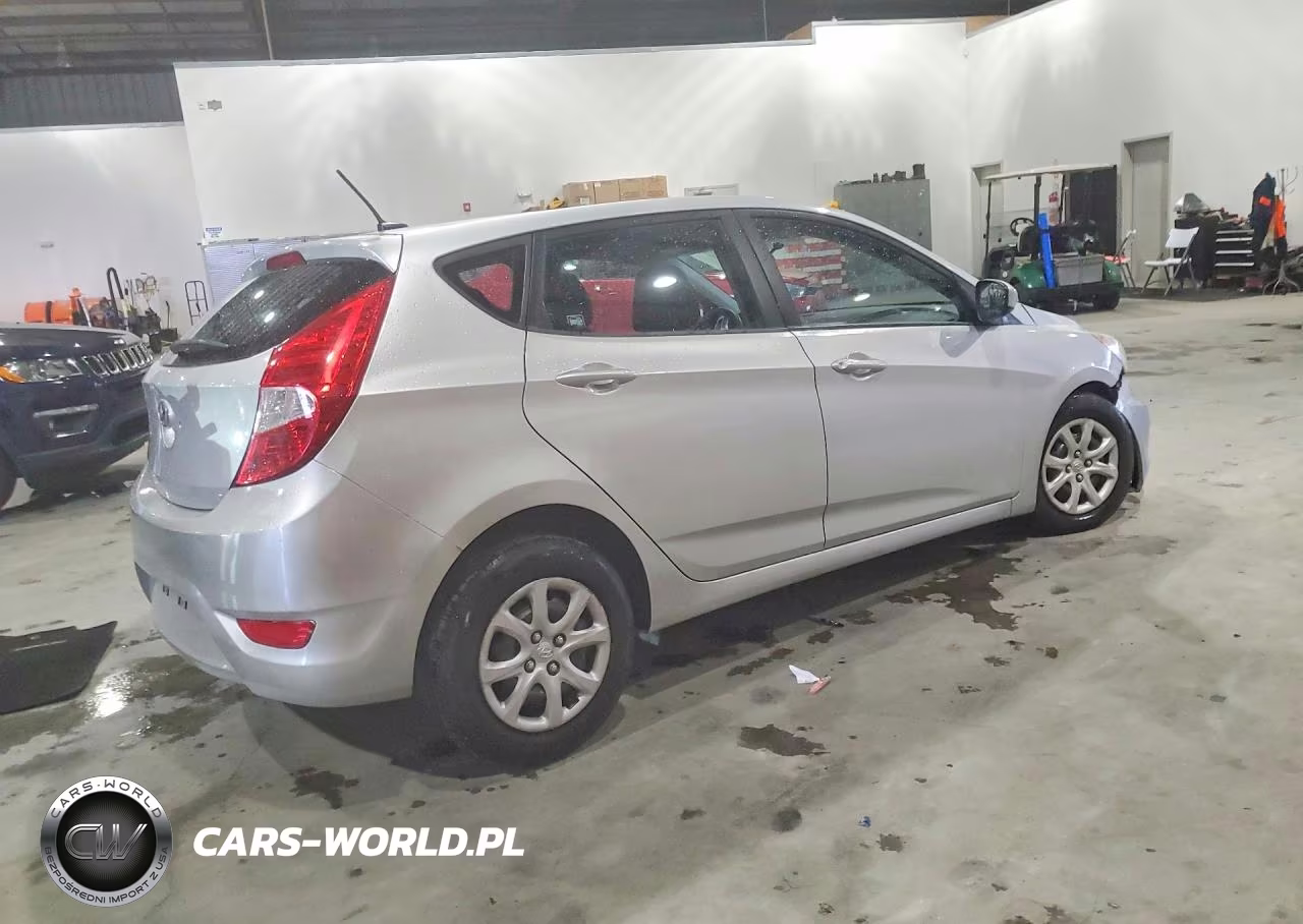 2012 Hyundai Accent Gs VIN:KMHCT5AE5CU005201 - 3