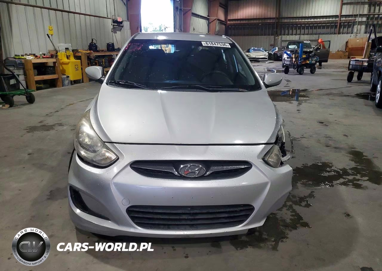 2012 Hyundai Accent Gs VIN:KMHCT5AE5CU005201 - 5