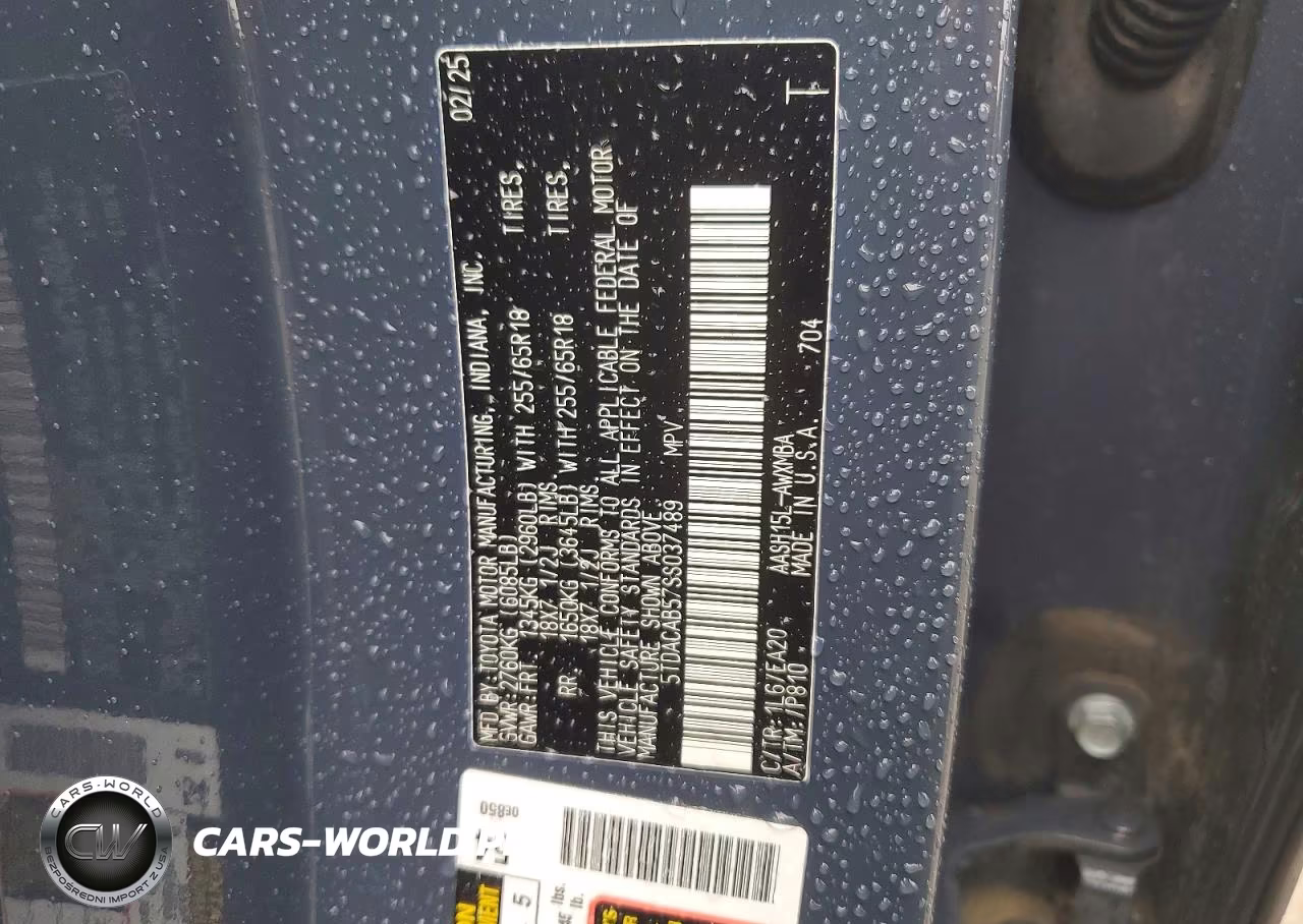 2025 Toyota Grand Highlander Hybrid Xle VIN:5TDACAB57SS037489 - 13
