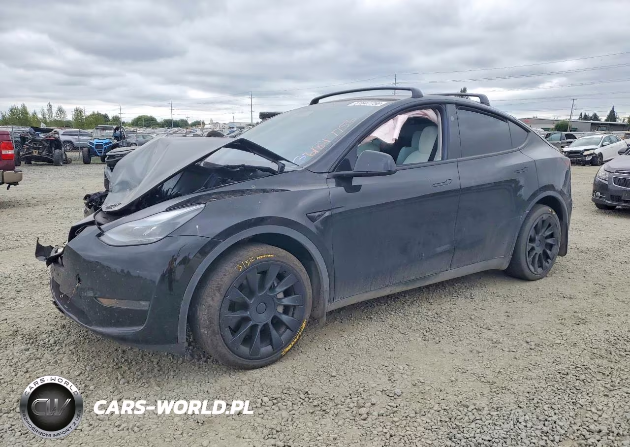 2024 Tesla Model Y VIN:7SAYGDED9RF184437 - 1