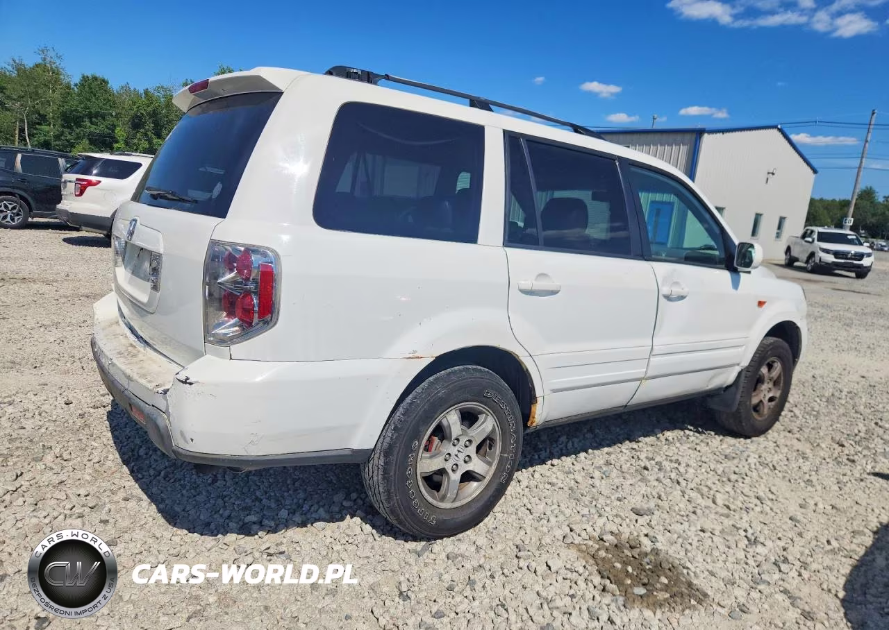 2008 Honda Pilot Exl VIN:5FNYF18528B051682 - 3