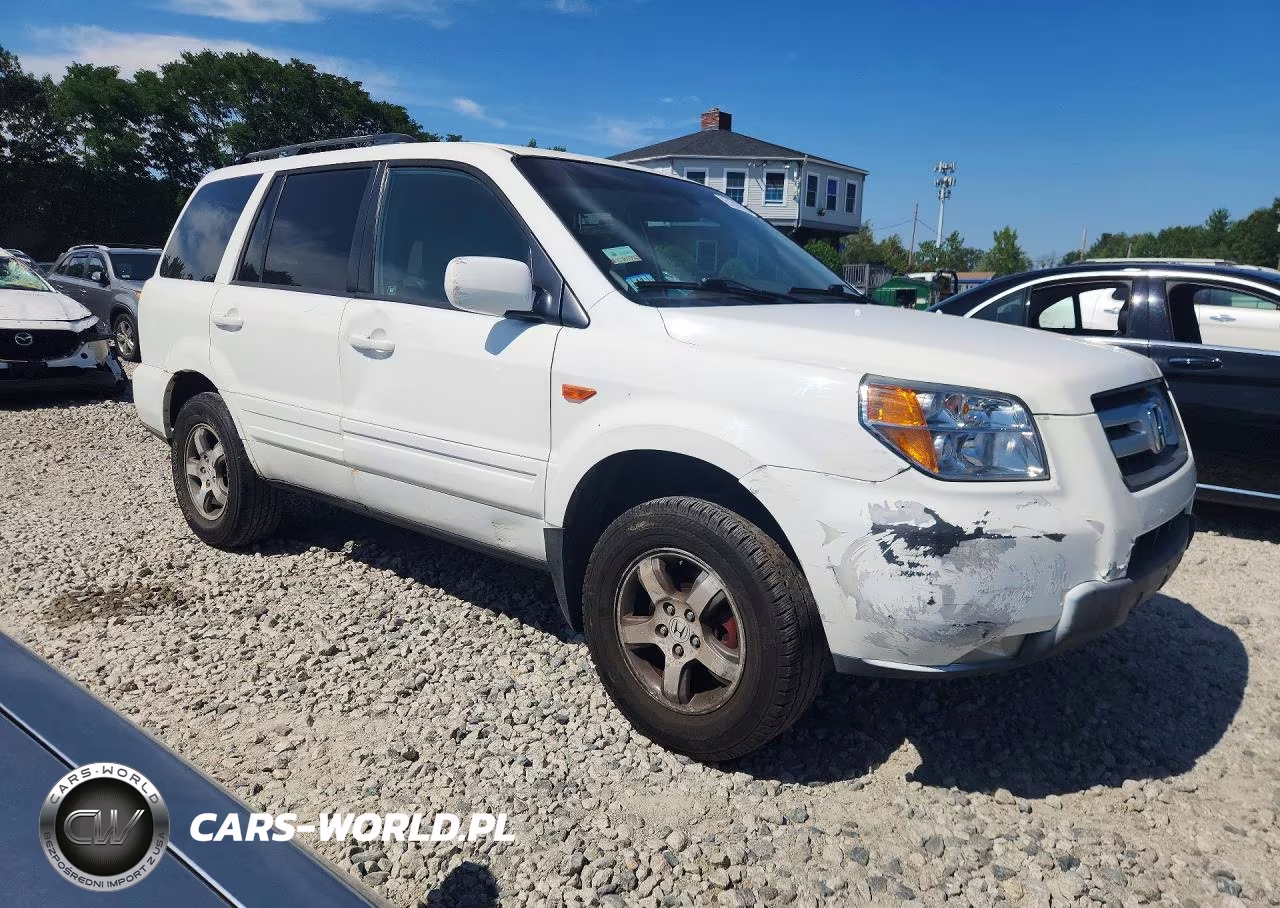 2008 Honda Pilot Exl VIN:5FNYF18528B051682 - 4