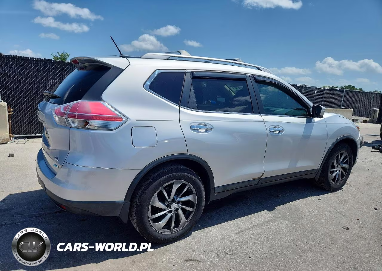 2014 Nissan Rogue Sl VIN:5N1AT2MT4EC792876 - 3