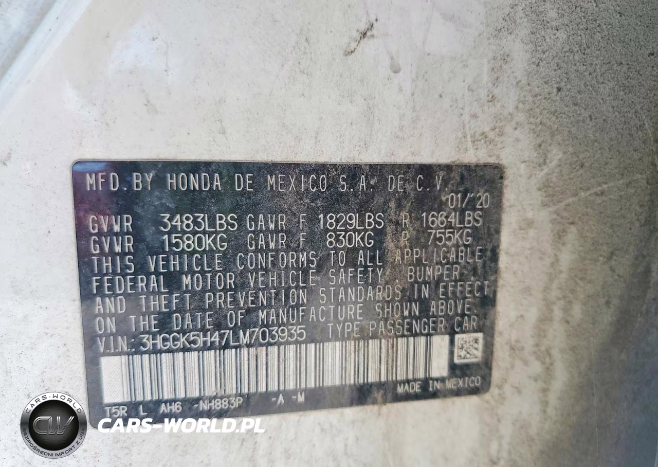 2020 Honda Fit Lx VIN:3HGGK5H47LM703935 - 12