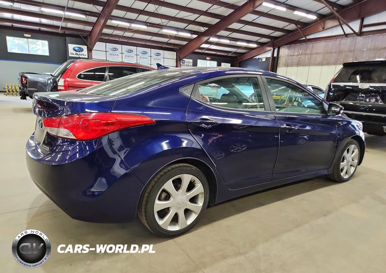 2012 Hyundai Elantra Limited VIN:5NPDH4AE3CH097584 - 3
