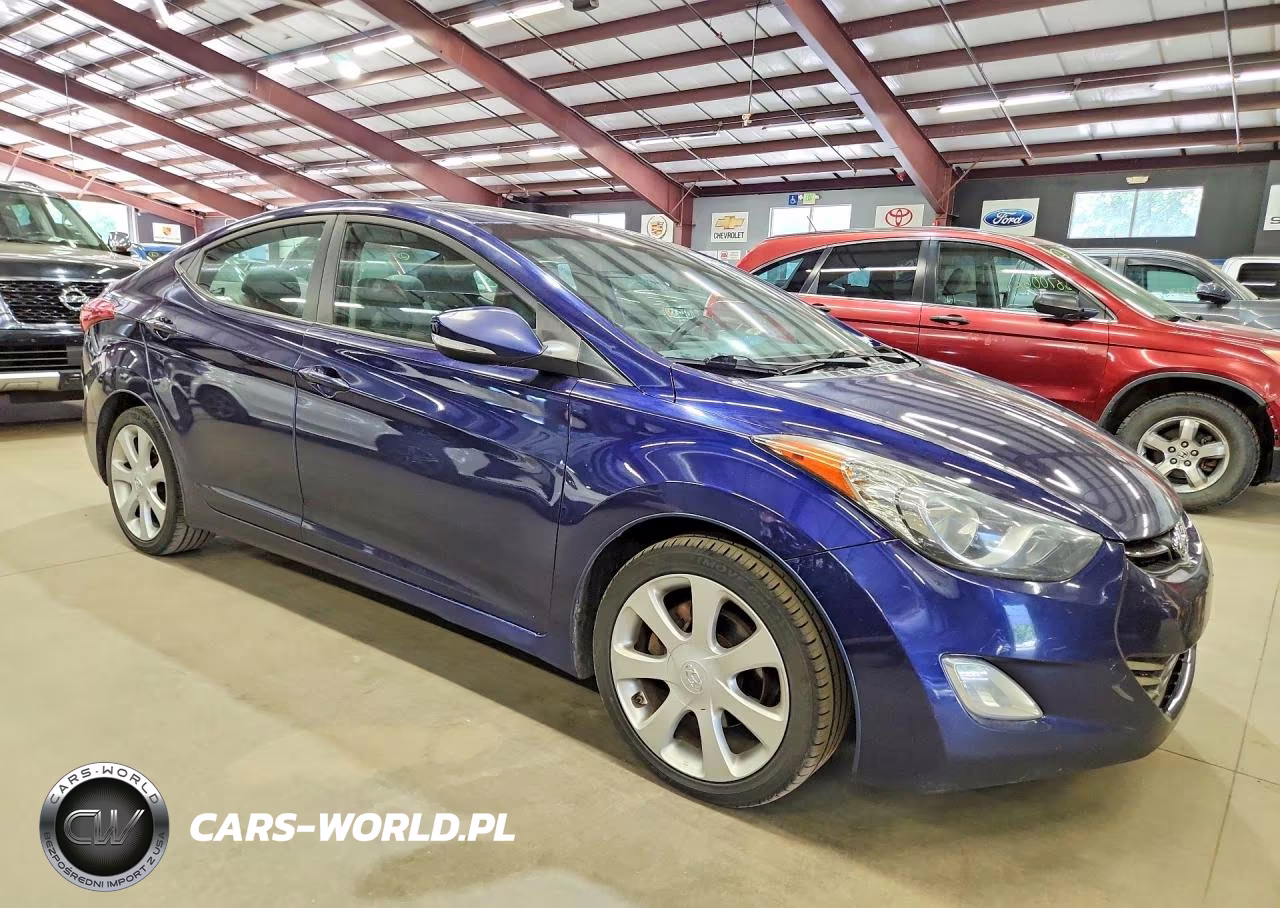 2012 Hyundai Elantra Limited VIN:5NPDH4AE3CH097584 - 4