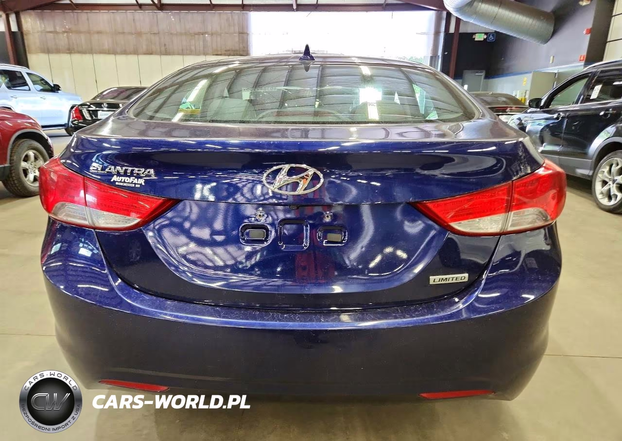 2012 Hyundai Elantra Limited VIN:5NPDH4AE3CH097584 - 6