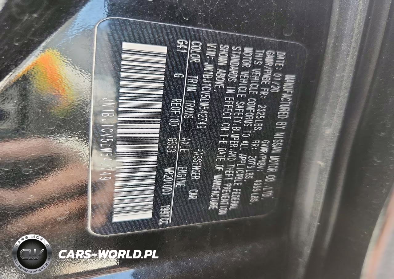 2020 Nissan Rogue Sport S VIN:JN1BJ1CV5LW542749 - 13
