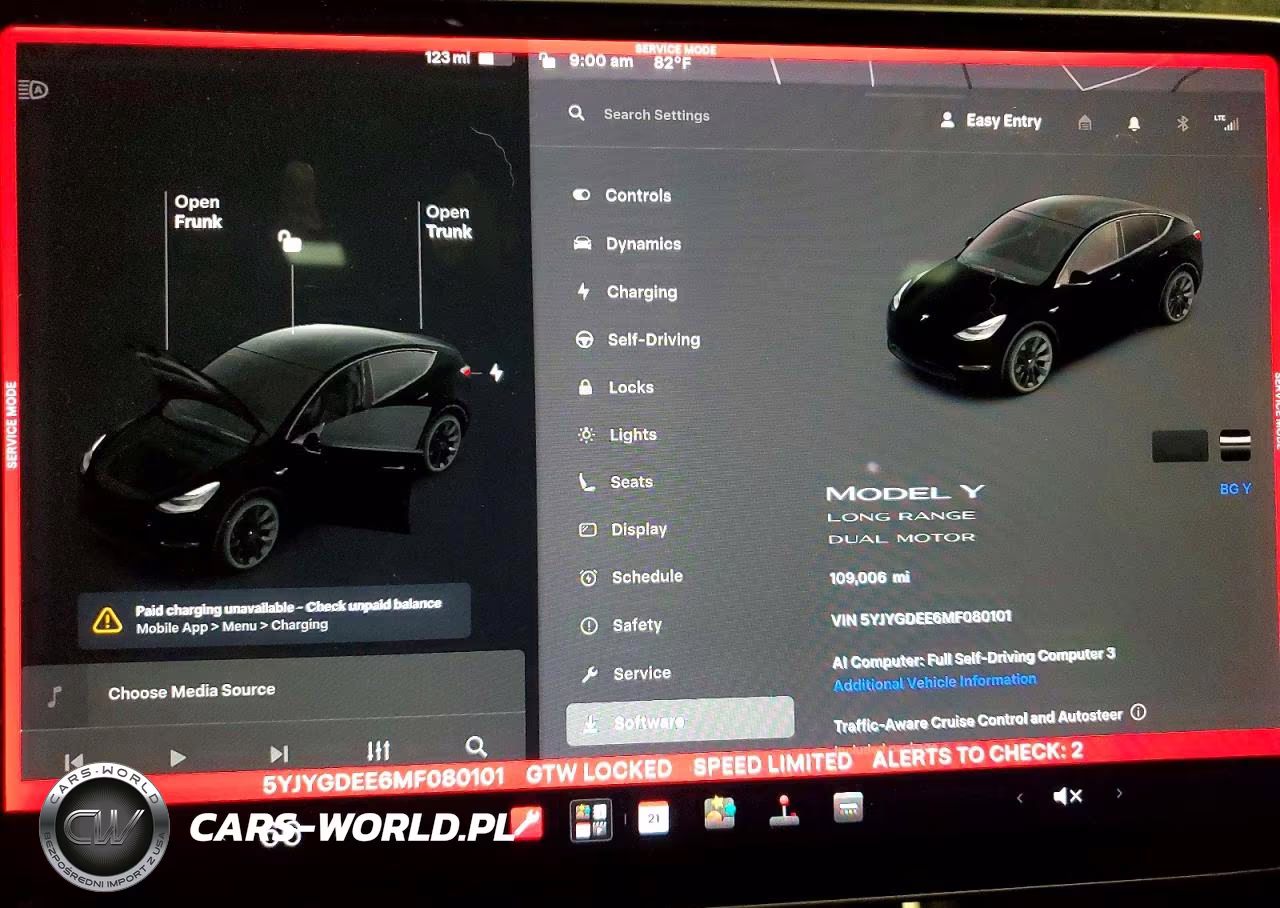 2021 Tesla Model Y VIN:5YJYGDEE6MF080101 - 9