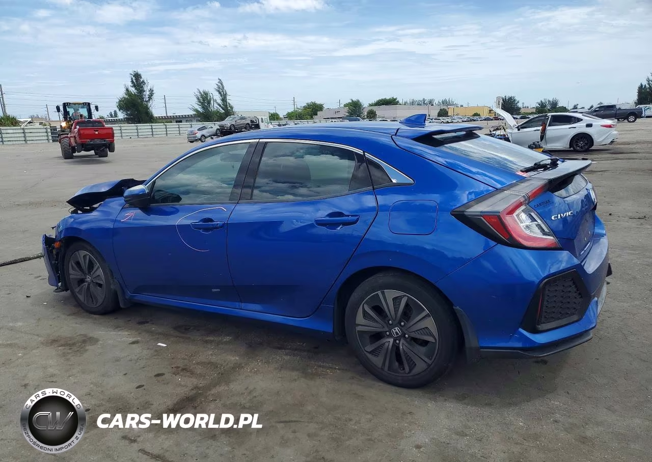 2017 Honda Civic Ex VIN:SHHFK7H54HU215292 - 2