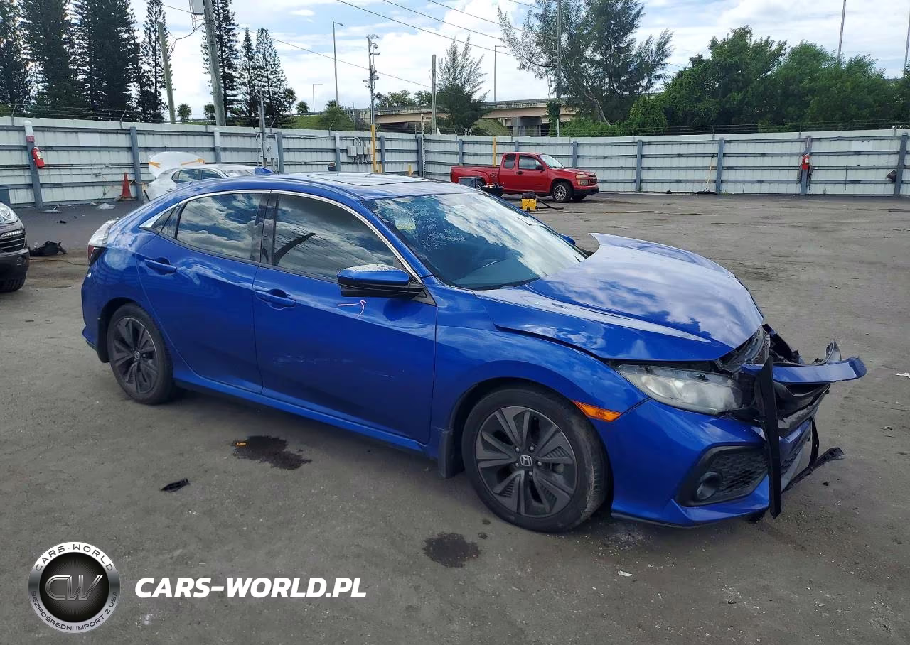 2017 Honda Civic Ex VIN:SHHFK7H54HU215292 - 4