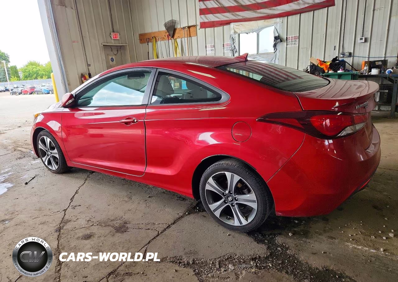 2014 Hyundai Elantra Coupe Base VIN:KMHDH6AH2EU028430 - 2
