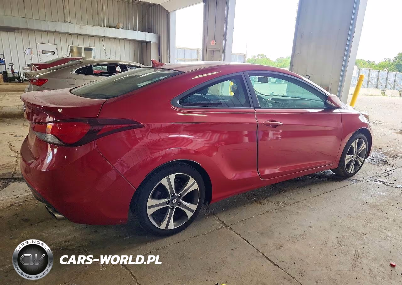 2014 Hyundai Elantra Coupe Base VIN:KMHDH6AH2EU028430 - 3