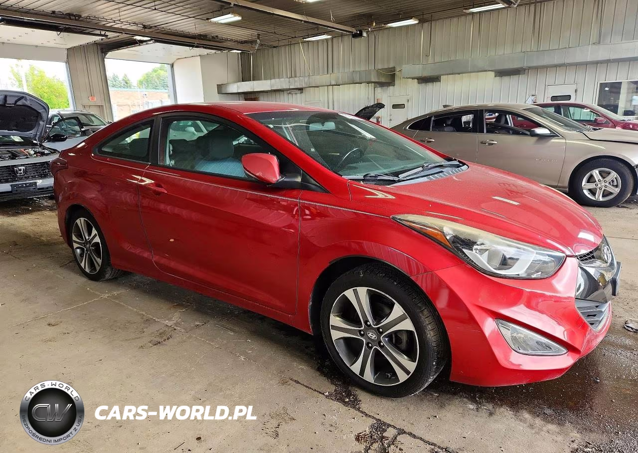 2014 Hyundai Elantra Coupe Base VIN:KMHDH6AH2EU028430 - 4