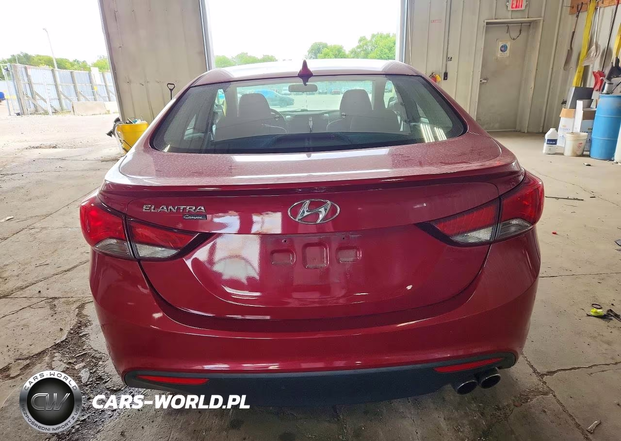 2014 Hyundai Elantra Coupe Base VIN:KMHDH6AH2EU028430 - 6