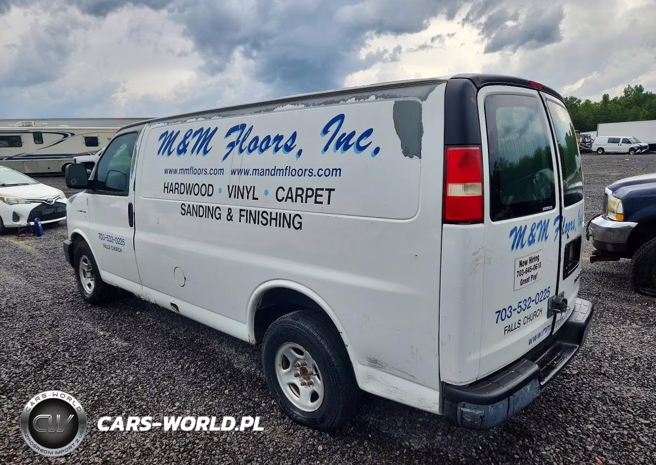 2003 Chevrolet Express 1500 Delivery Van VIN:1GCFG15X831176777 - 2