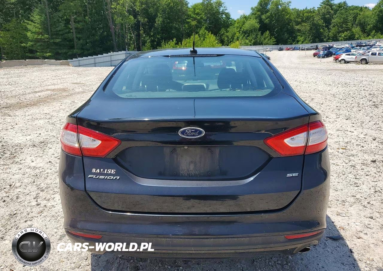 2016 Ford Fusion Se VIN:3FA6P0H74GR158574 - 6