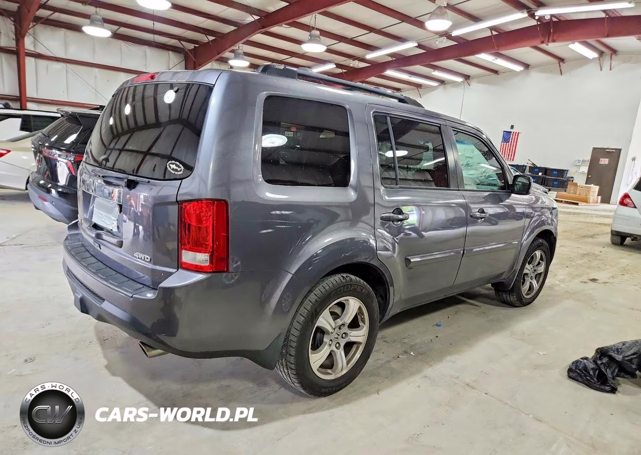 2015 Honda Pilot Exl VIN:5FNYF4H67FB027711 - 3